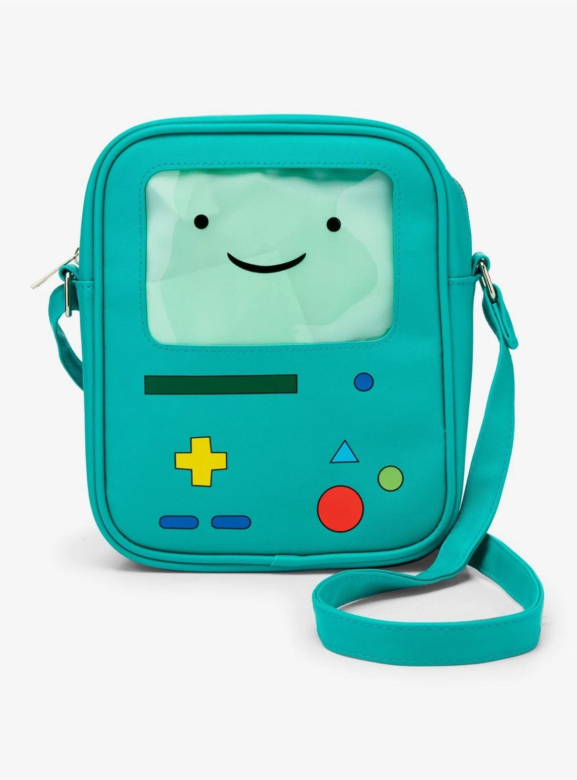 Adventure Time BMO Double-Sided Crossbody Bag Hot Topic