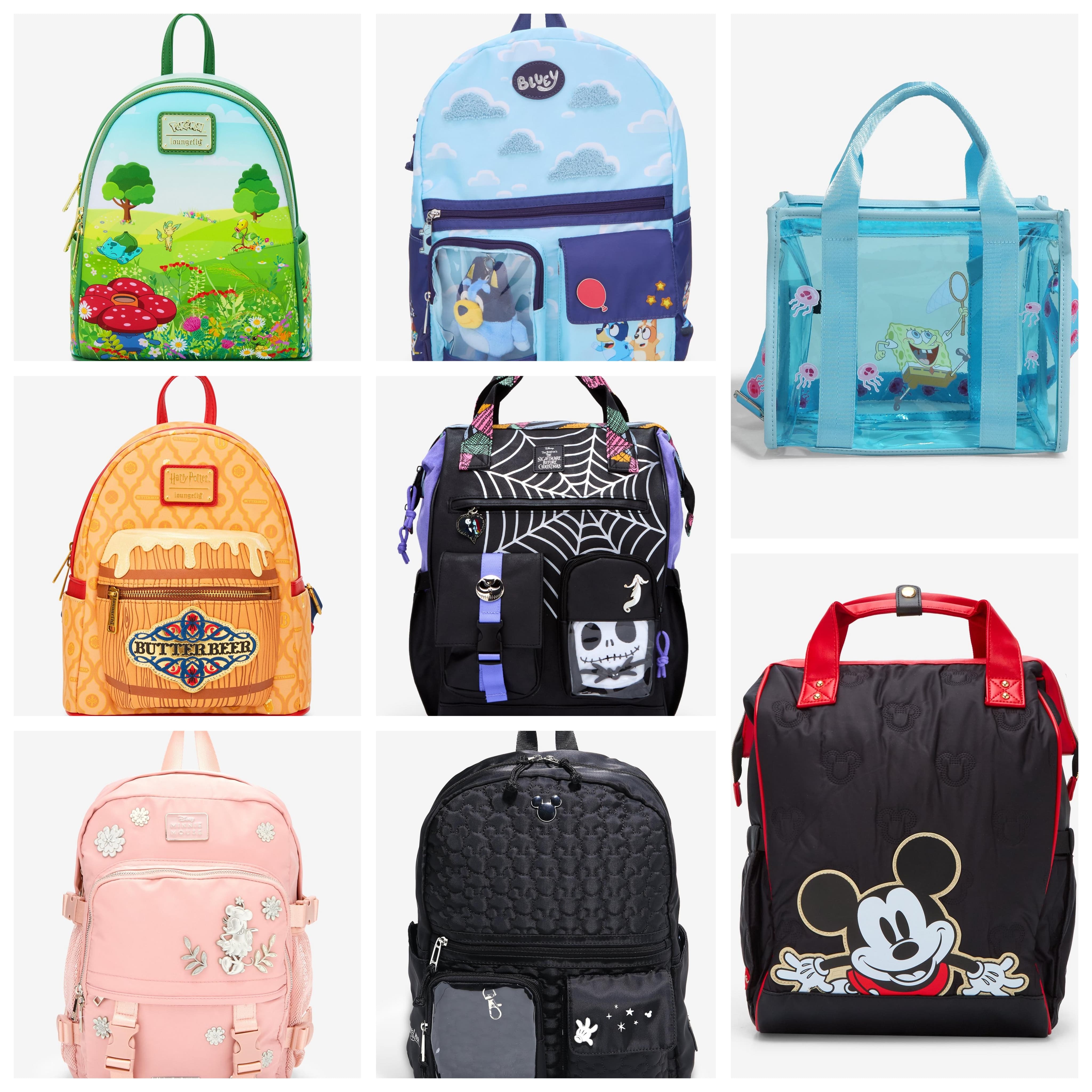 Backpacks and Collectibles